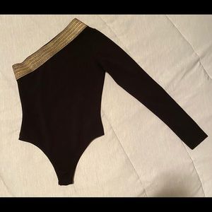 Black Gold band Bodysuit
